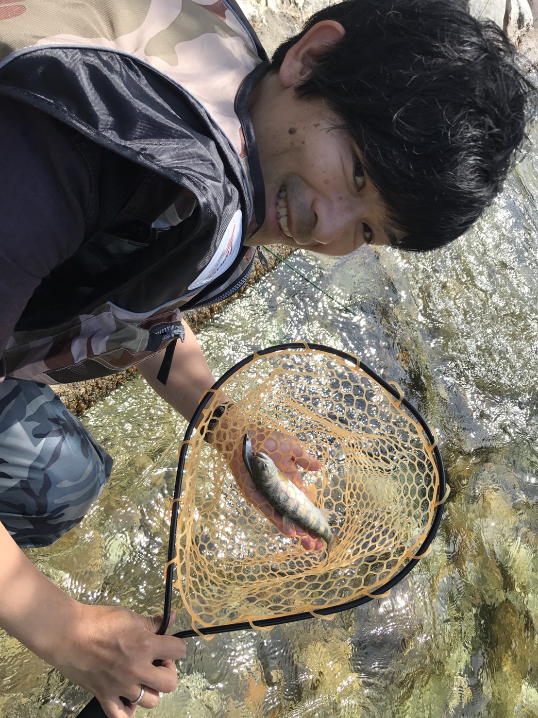 水野浩聡プロと短い夏休み：渓流のトラウト釣り