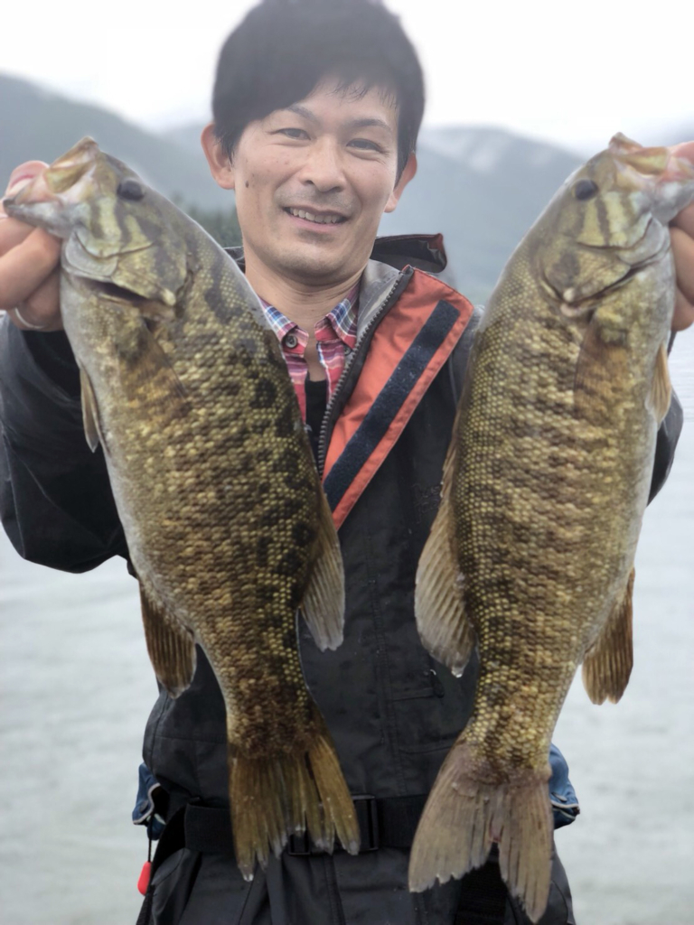 木崎湖でバス釣り：2018.7.8 (イガジグスピン)